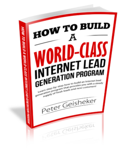 free internet marketing ebook cover “How to Build a World-Class Internet Lead Generation Program“