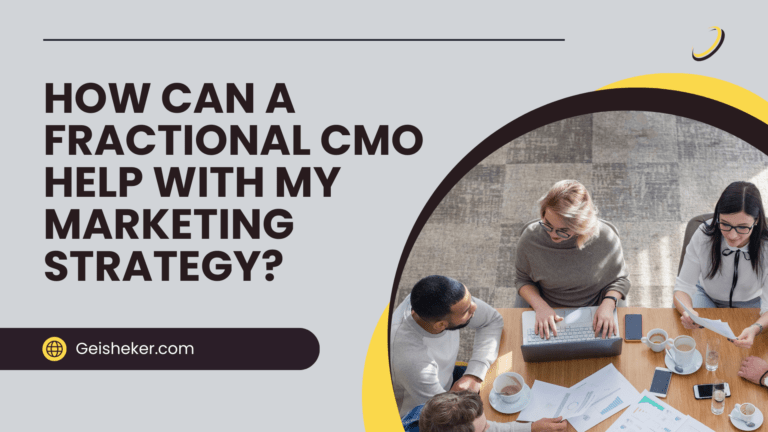 How Can a Fractional CMO Help With My Marketing Strategy