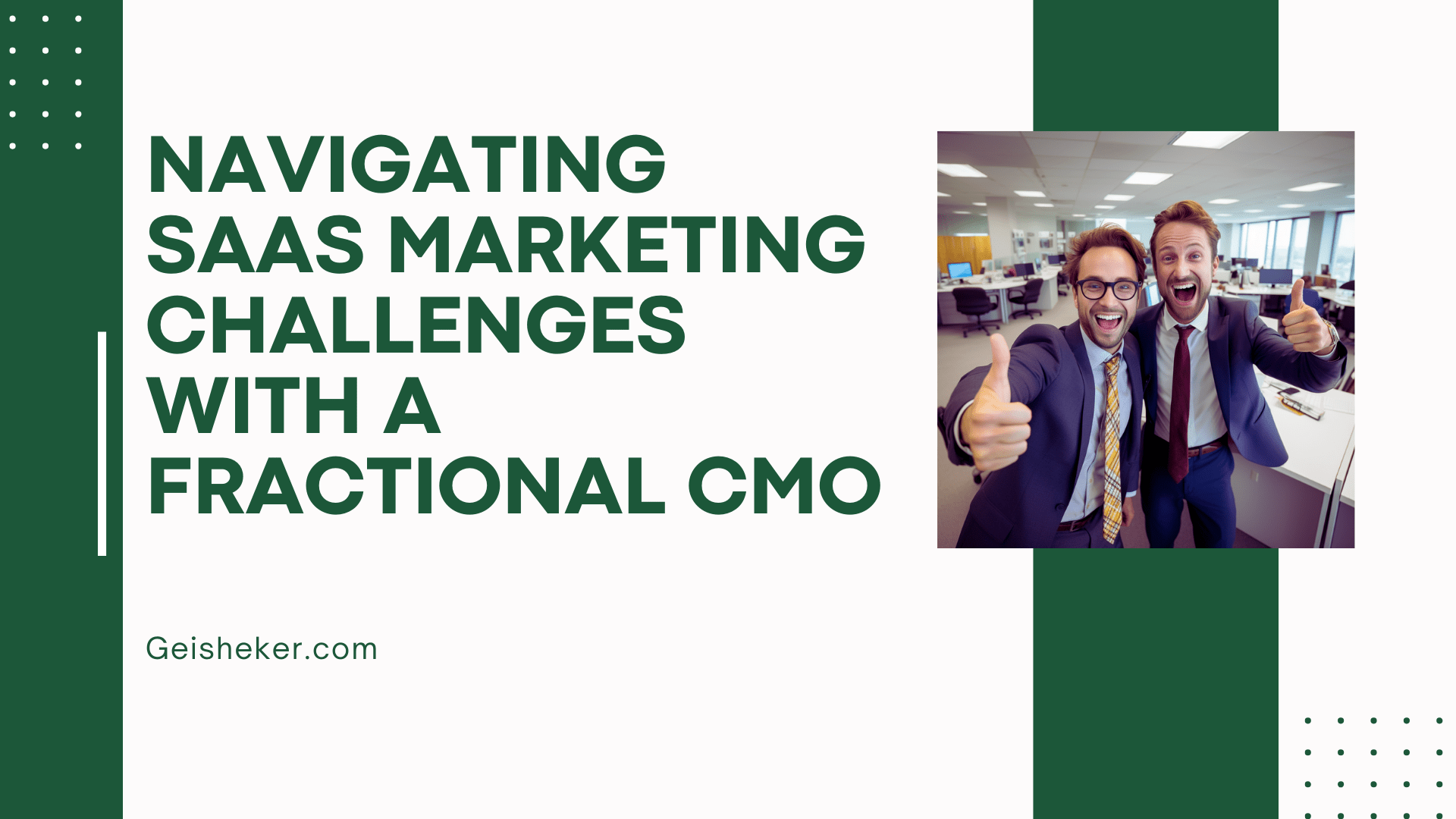 Navigating SaaS marketing challenges with a Fractional CMO