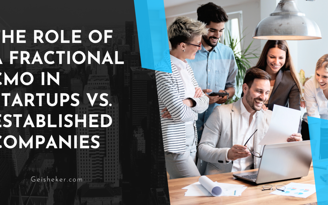 The Role of a Fractional CMO in Startups vs. Established Companies