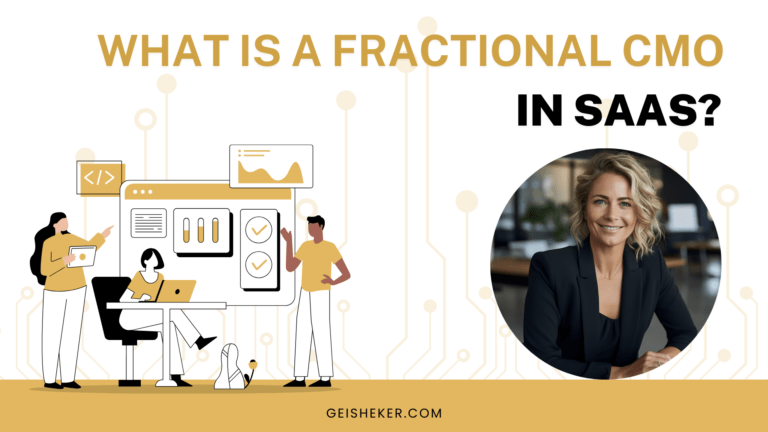 What is a Fractional CMO in SaaS