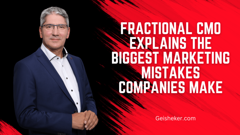 Fractional CMO Interview with Peter Geisheker