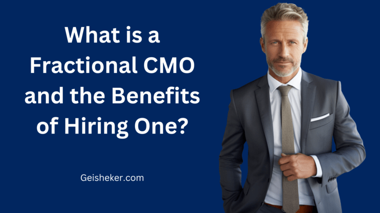 What is a Fractional CMO?