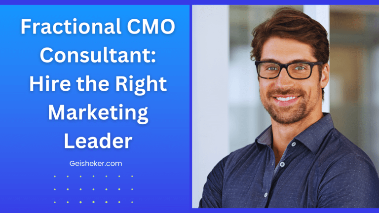 Fractional CMO Consultant hero image