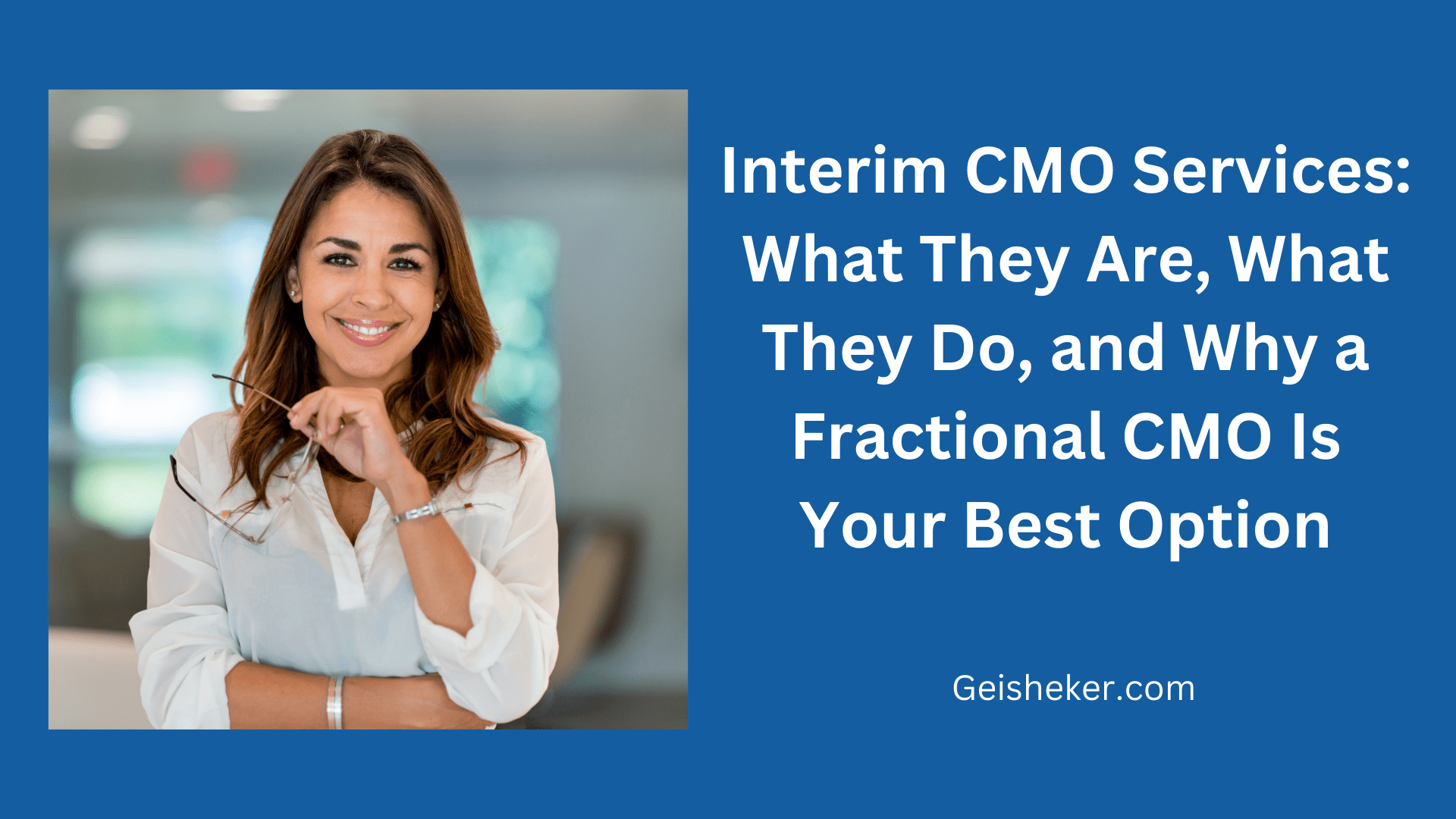Interim CMO Services hero image