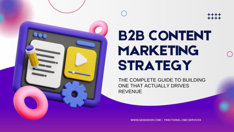 B2B Content Marketing Strategy Guide hero image