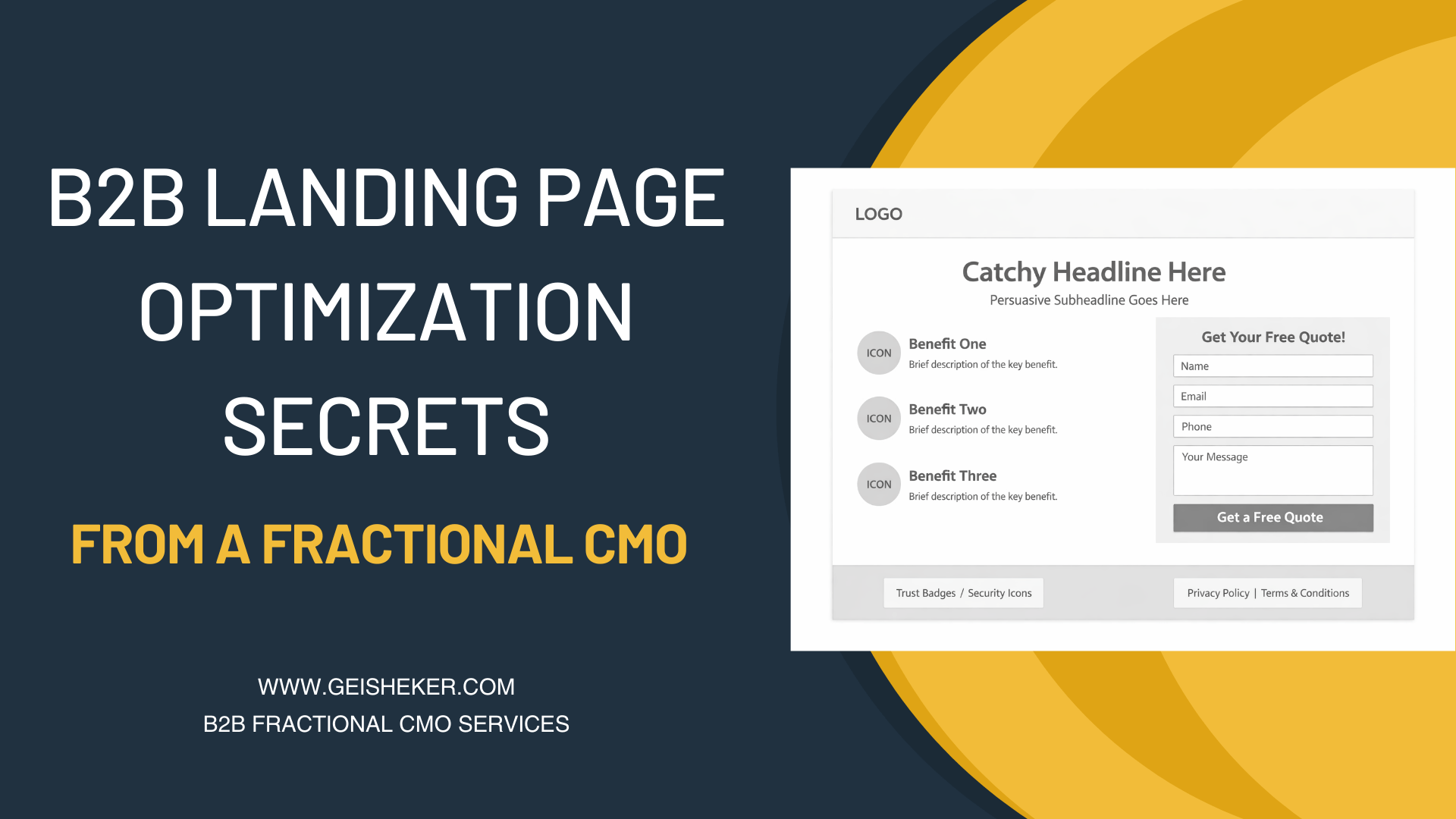 B2B Landing Page Optimization hero image