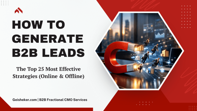 How to generate B2B leads hero image