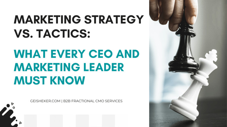 marketing strategy vs tactics hero image
