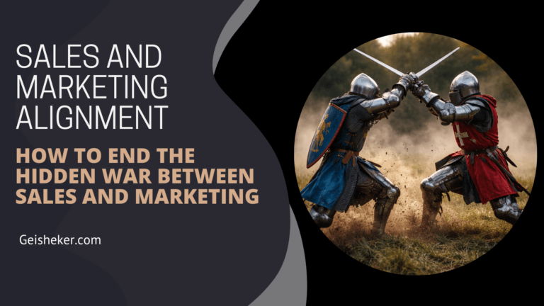 Sales and marketing alignment hero image