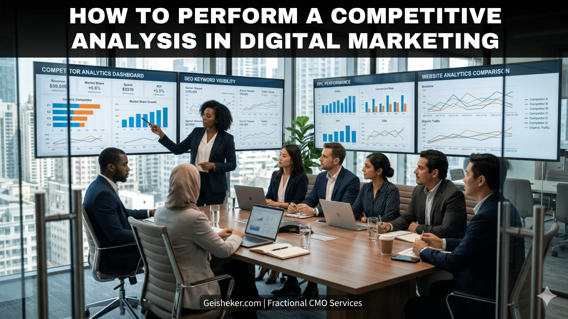 How to Perform a Competitive Analysis in Digital Marketing hero image