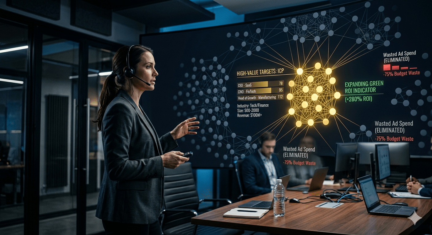 Precision ICP Targeting: How to Reach B2B Decision Makers Without Wasting Ad Spend