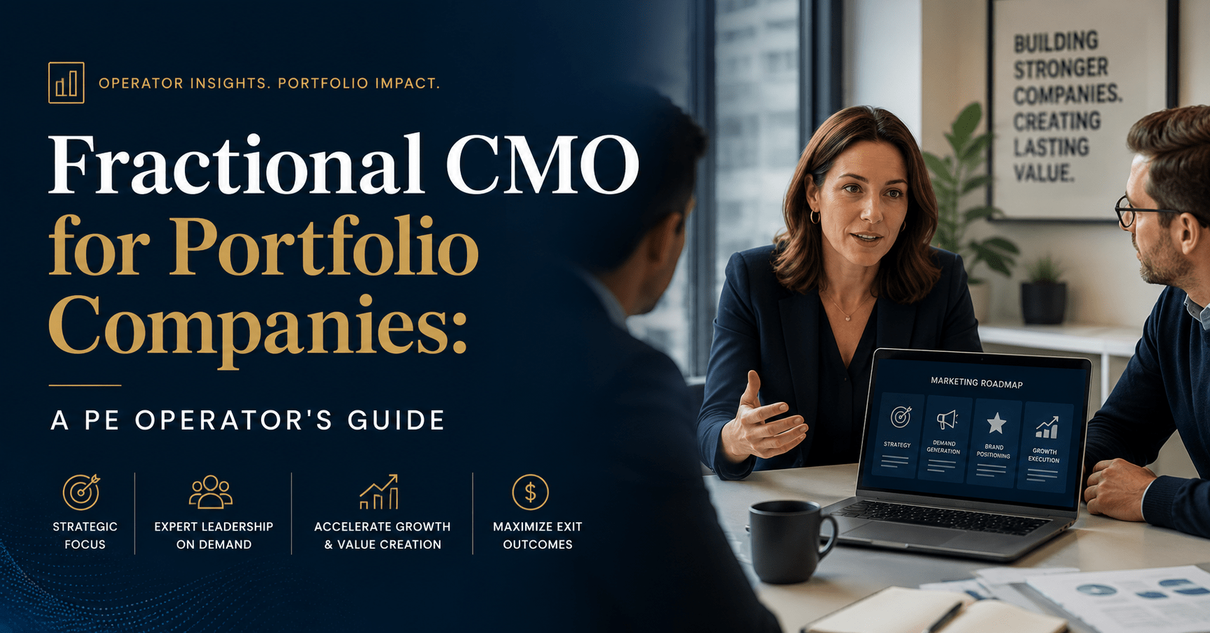 Fractional CMO for portfolio companies