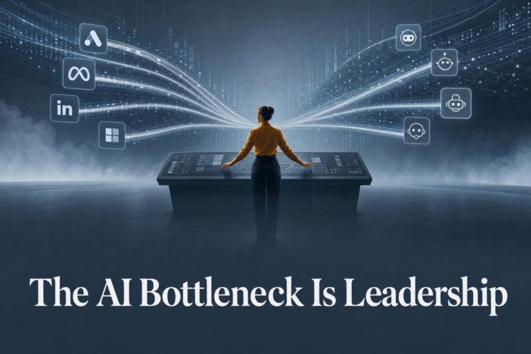 AI-era marketing leadership bottleneck - Peter Geisheker, The Geisheker Group