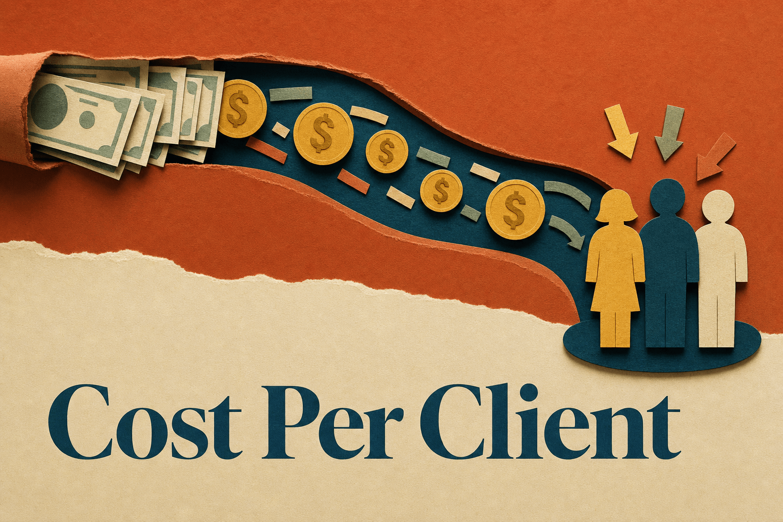law firm cost per client — the measured cost to acquire each new signed client