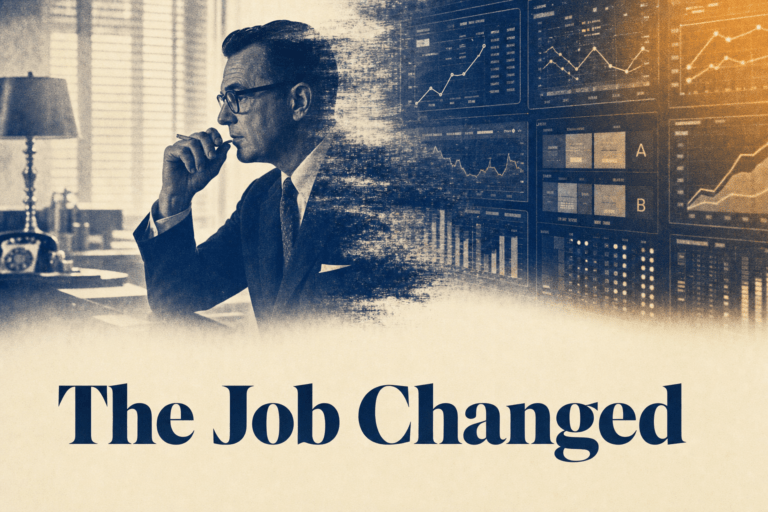 why hiring a good CMO is hard, the old creative job superimposed over the new data-driven one