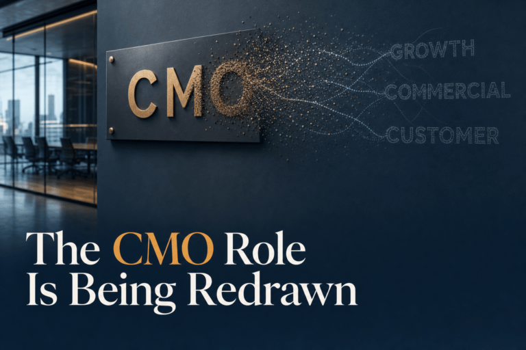CMO role being eliminated in 2026 - The Geisheker Group fractional CMO