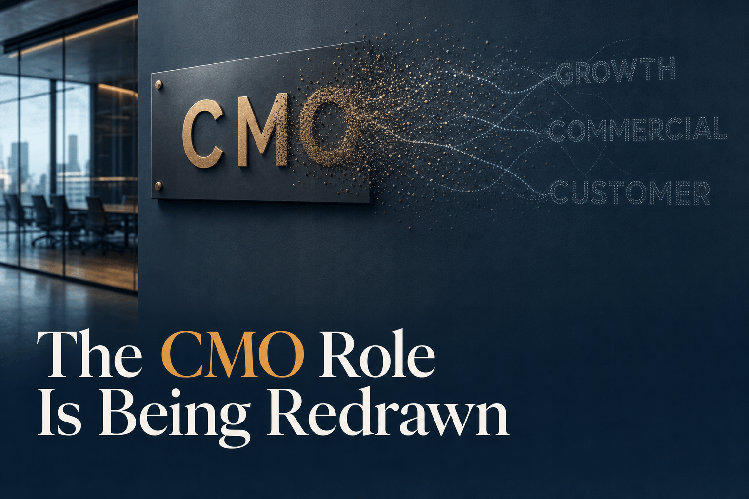 CMO role being eliminated in 2026 - The Geisheker Group fractional CMO
